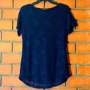 Leo & Nicole - S, Lace Top with  Lining - NWT!